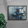 Crash contemporary wall art print by Anu Jakobson - sold by DROOL