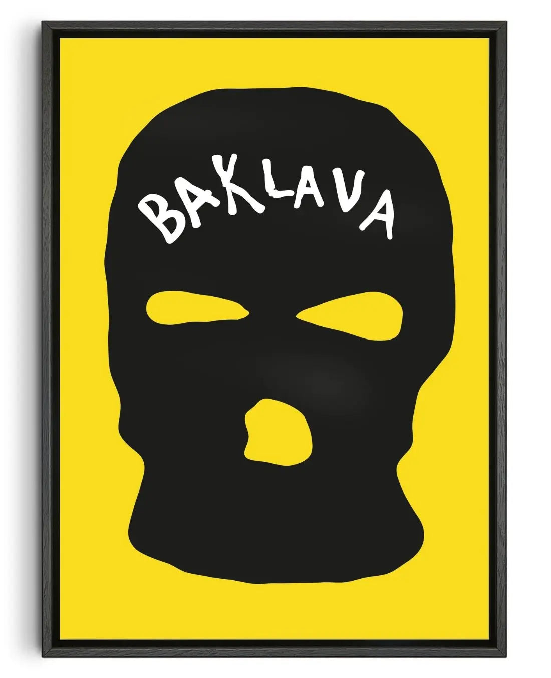 Baklava contemporary wall art print by Max Blackmore - sold by DROOL