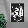 CONTEMPORARY STILL LIFE contemporary wall art print by Max Blackmore - sold by DROOL