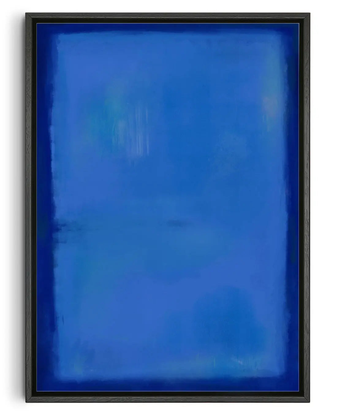Blue Void contemporary canvas print by Dom Russo - sold by DROOL