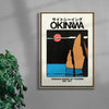 Okinawa 3 contemporary wall art print by Othman Zougam - sold by DROOL