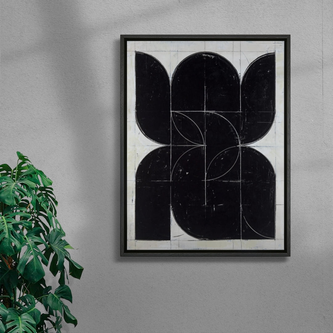 Tlalocan 6 contemporary wall art print by Aleksandar Bezinovic - sold by DROOL