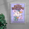 Head In The Clouds contemporary wall art print by My Sunbeam - sold by DROOL