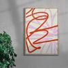 #1323612 contemporary wall art print by Jenny Beard - sold by DROOL