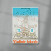 Zhao Dai pres. Vladimir Ivkovic contemporary wall art print by MENSLIES - sold by DROOL
