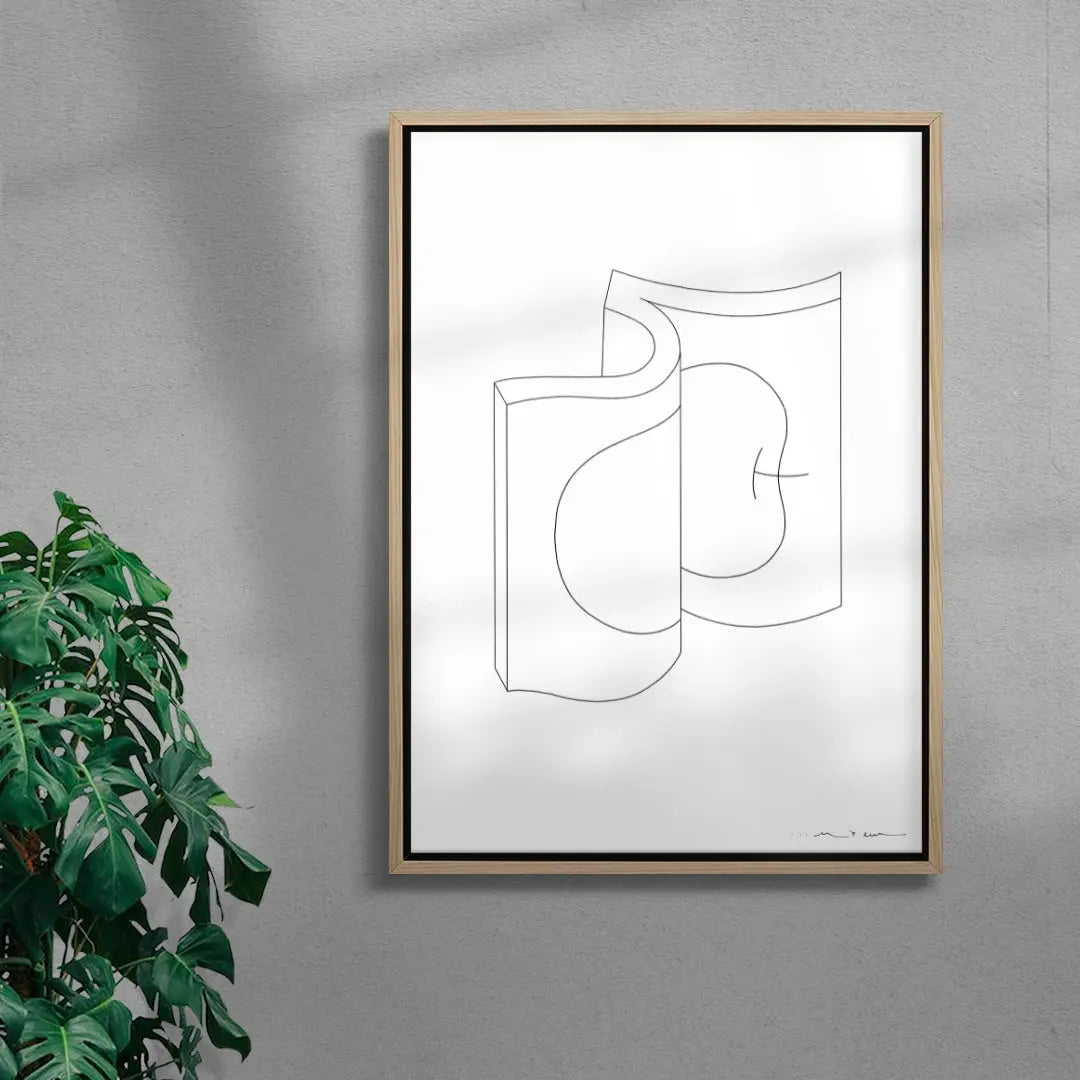 book contemporary wall art print by CHIAKI KOBAYASHI - sold by DROOL