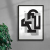 RNT contemporary wall art print by Przemek Bizoń - sold by DROOL