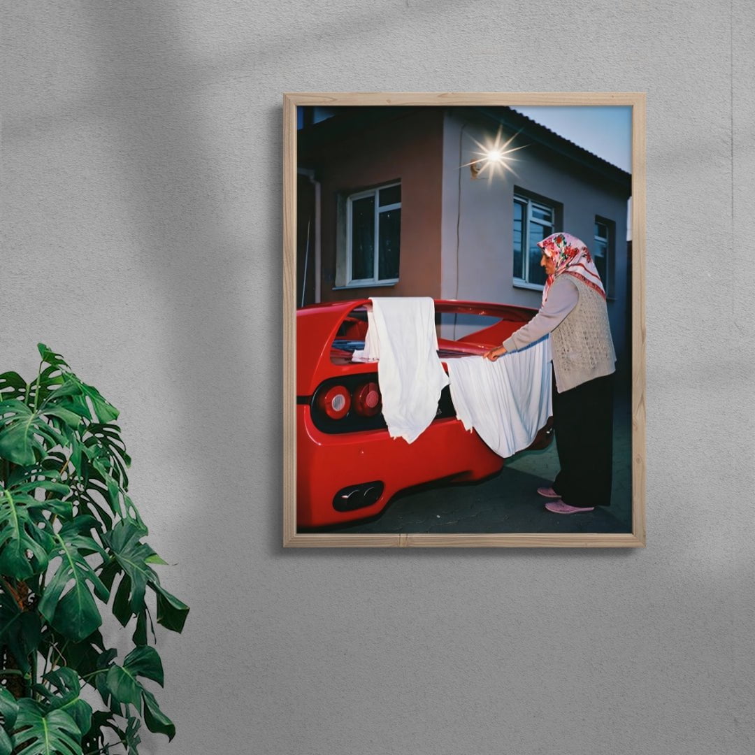 DRY contemporary wall art print by Ces XC - sold by DROOL