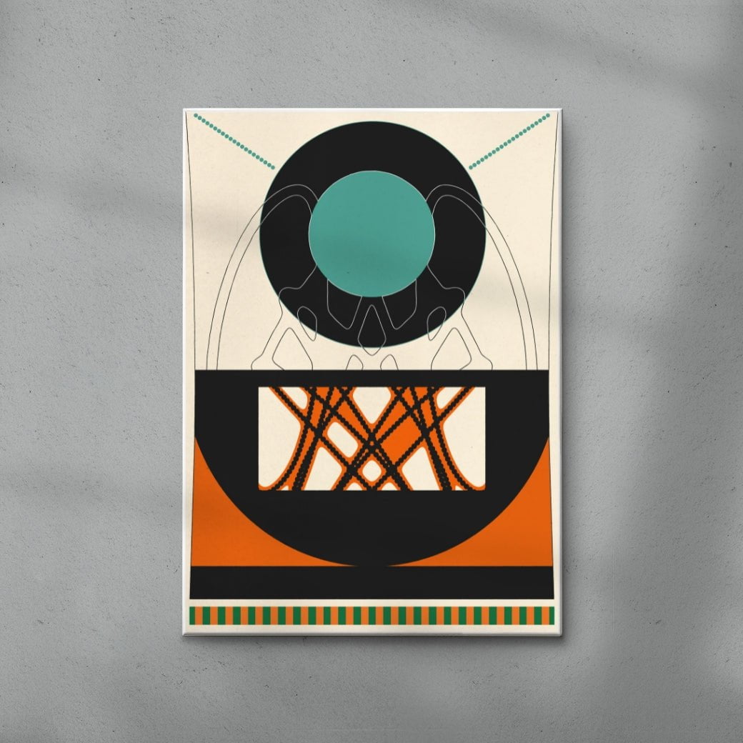 Revolt contemporary wall art print by Tristan Huschke - sold by DROOL