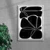 Flowers contemporary wall art print by Konrad Grafik - sold by DROOL