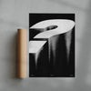The Big Question contemporary wall art print by Meindl Taxer - sold by DROOL