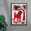 And No Rest For Me contemporary wall art print by Kwonny - sold by DROOL