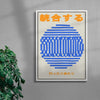 Integrate contemporary wall art print by Will Da Costa - sold by DROOL