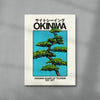 Okinawa 1 contemporary wall art print by Othman Zougam - sold by DROOL