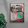 Where contemporary wall art print by Caitlin Flood-Molyneux - sold by DROOL