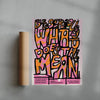 I can't move contemporary wall art print by Jorge Santos - sold by DROOL