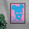 DISMAY contemporary wall art print by Max Blackmore - sold by DROOL