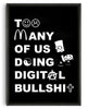 Load image into Gallery viewer, Too Many contemporary wall art print by Ignorance1 - sold by DROOL