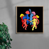 Mushrooms At Midnight contemporary wall art print by Aley Wild - sold by DROOL