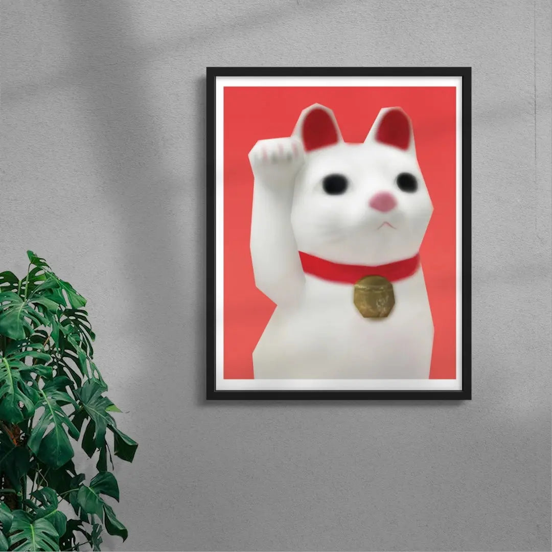 Out of Luck contemporary wall art print by Jimmy Tran - sold by DROOL