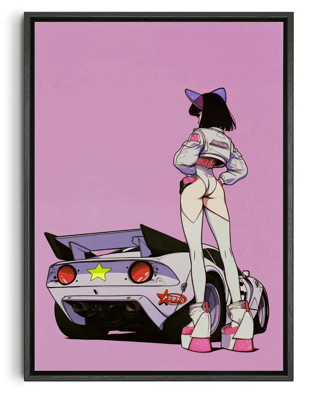 Speed Star contemporary canvas print by dolorsilentium - sold by DROOL
