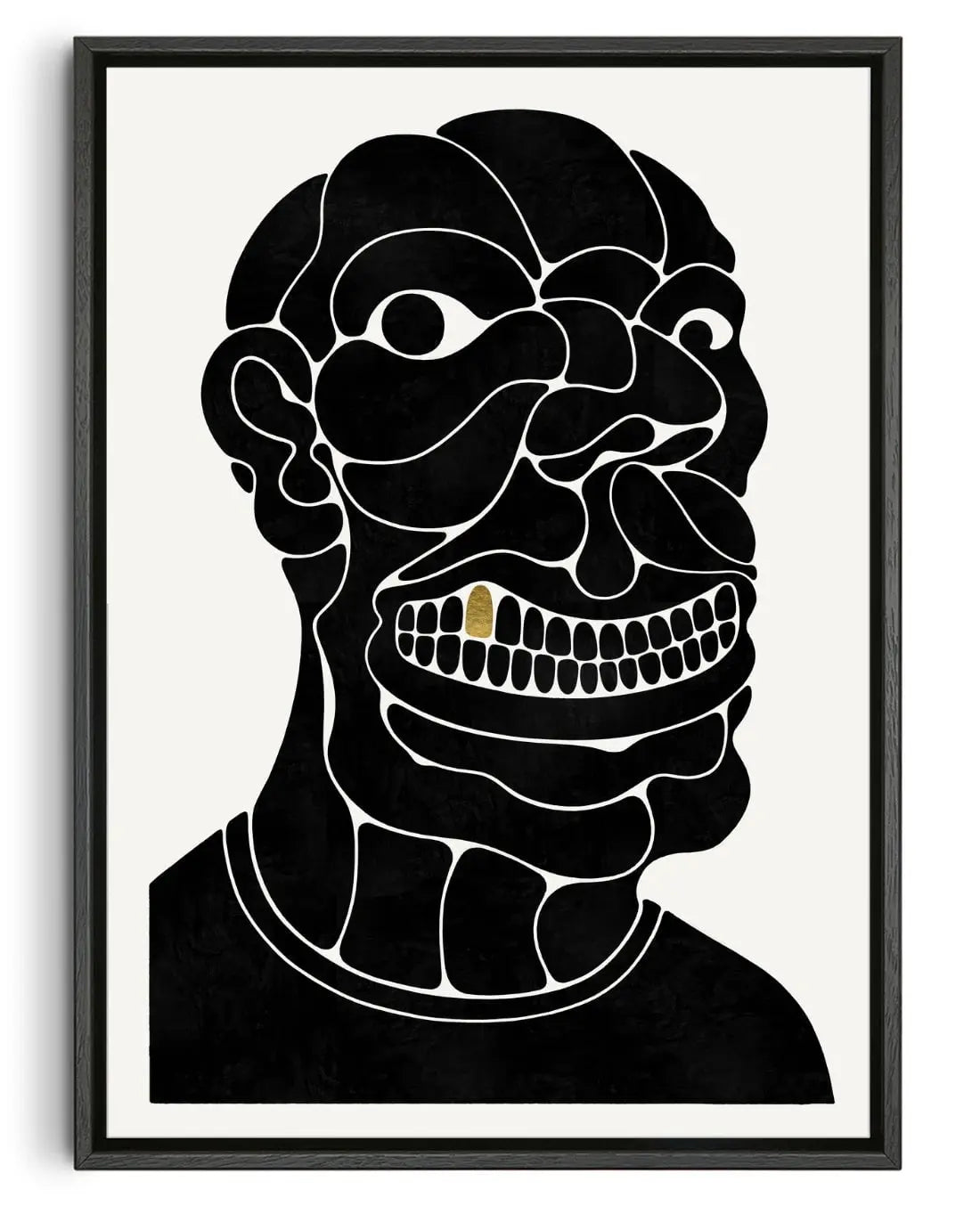 Unseeker contemporary wall art print by Henrik Delehag - sold by DROOL