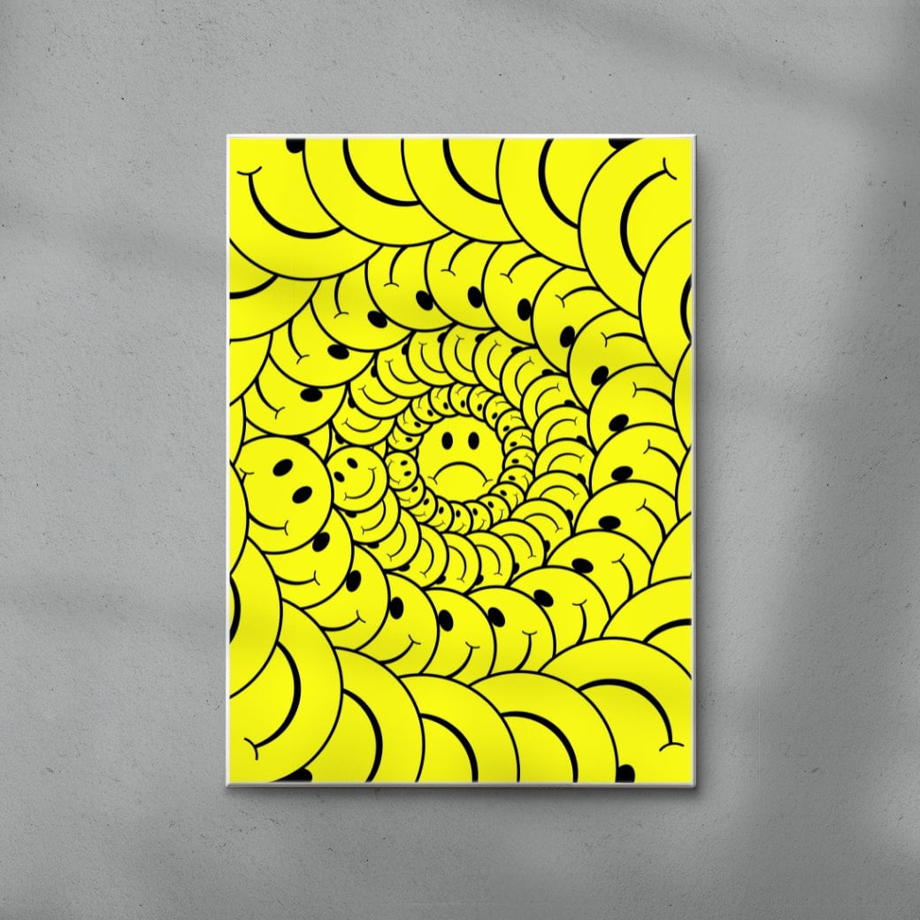 Moods contemporary wall art print by Ignorance1 - sold by DROOL