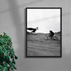 Hunted contemporary wall art print by Max Viper - sold by DROOL