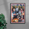 Heat contemporary wall art print by Deadly Prey - sold by DROOL