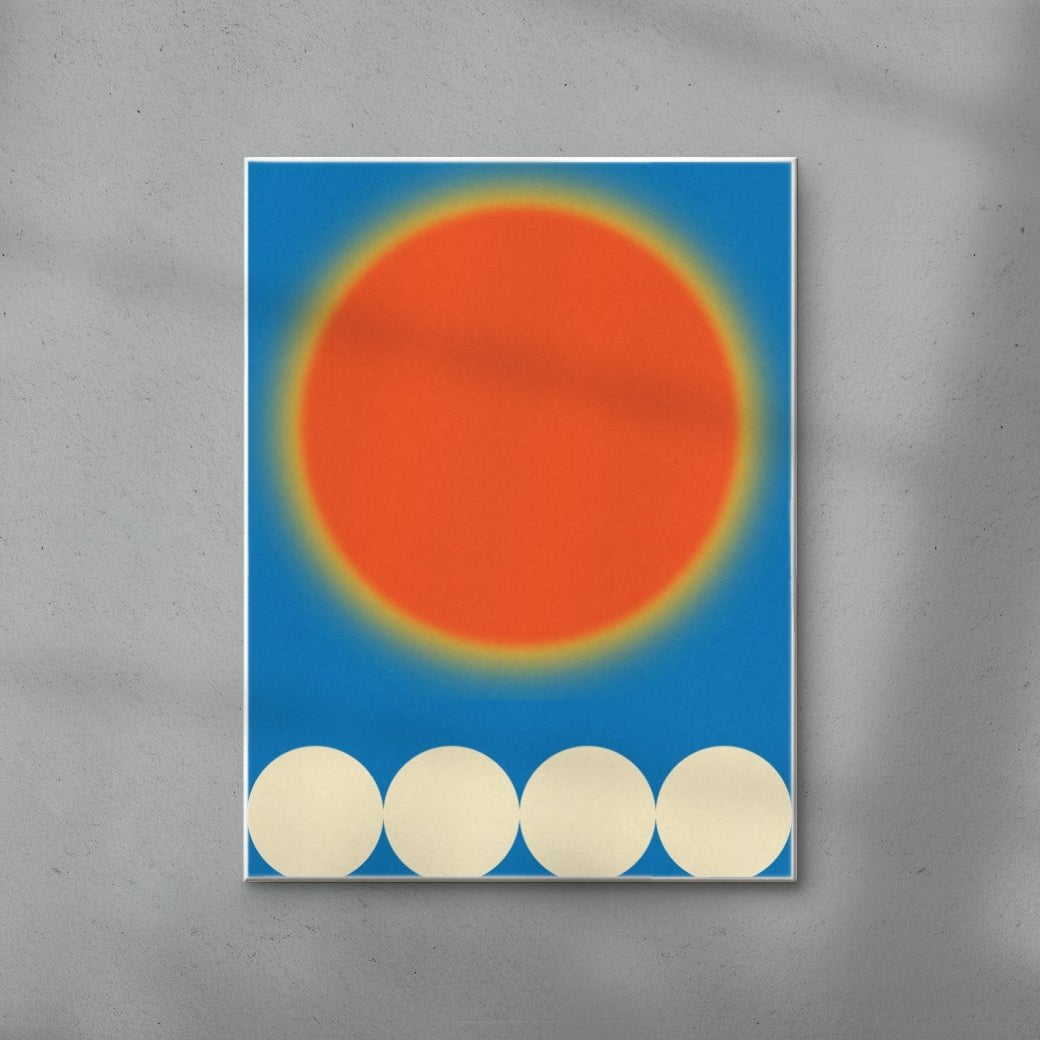 Summer Solstice contemporary wall art print by Dohee Kwon - sold by DROOL