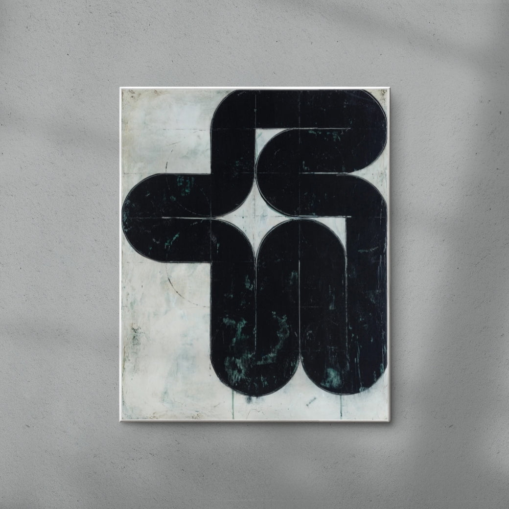 Idol 10 contemporary wall art print by Aleksandar Bezinovic - sold by DROOL