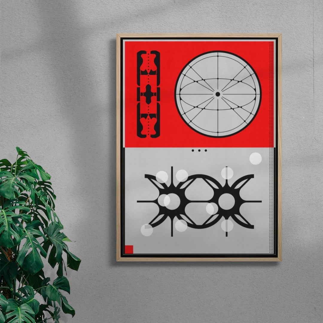 7.4277 contemporary wall art print by Tristan Huschke - sold by DROOL