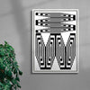 Bollwerk Weekender contemporary wall art print by Bollo - sold by DROOL