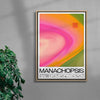 Manachopsis contemporary wall art print by Coveposter - sold by DROOL