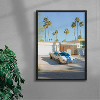 Thumbnail for Mustang Paradise contemporary wall art print by Deston Isas - sold by DROOL