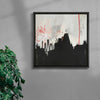 Um contemporary wall art print by Dom Russo - sold by DROOL