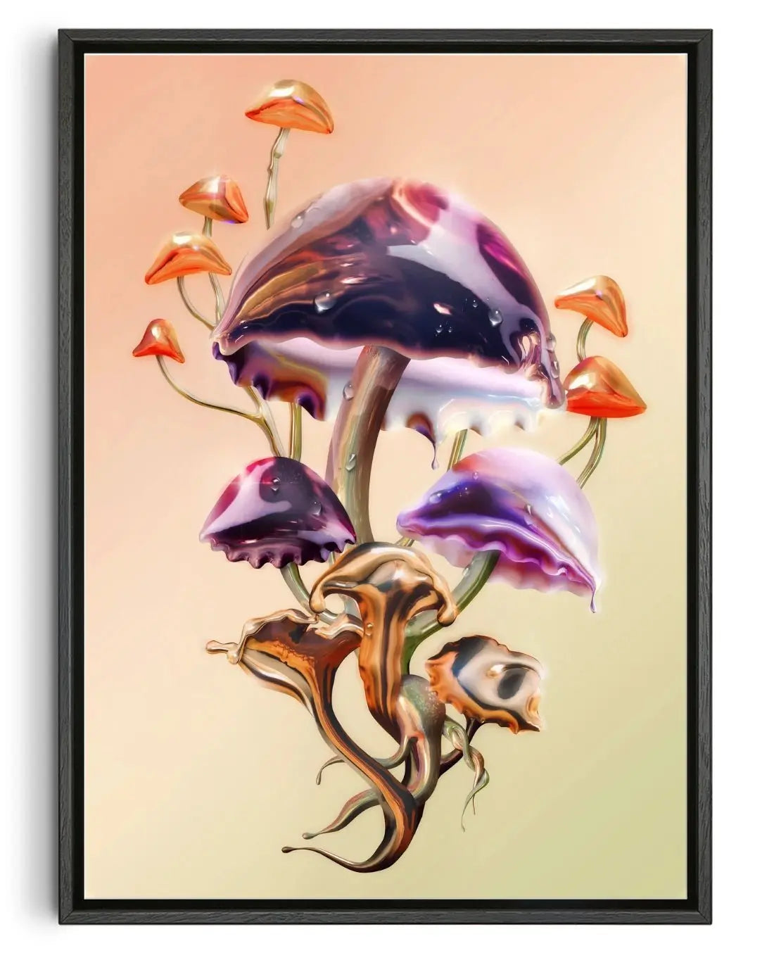 We Eat Rock So You Can Grow contemporary wall art print by Alex Valentina - sold by DROOL