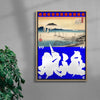 VOYAGE contemporary wall art print by Ren Morita - sold by DROOL