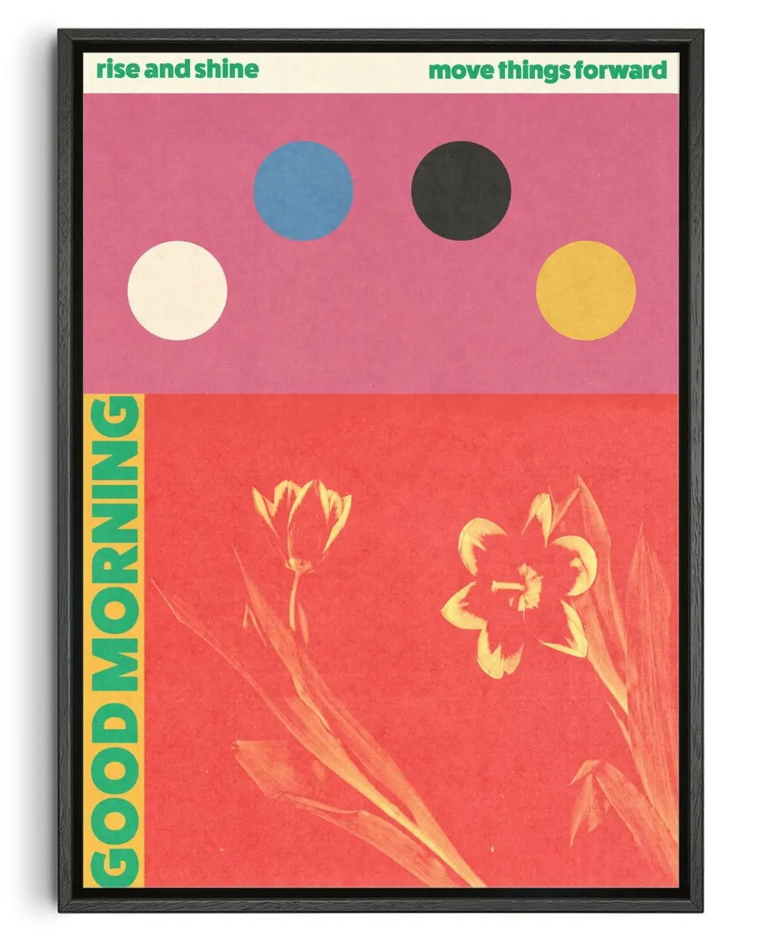 Move Things Forward contemporary wall art print by Imo Sinclair - sold by DROOL
