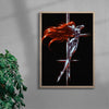 SOUTH OF HEAVEN contemporary wall art print by dolorsilentium - sold by DROOL