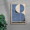 Bossanova contemporary wall art print by Henry M. - sold by DROOL