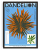 Dandelion contemporary wall art print by Studio Trikken - sold by DROOL