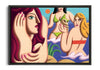 Bild in Galerie-Viewer laden, High tide contemporary wall art print by Juan de la Rica - sold by DROOL