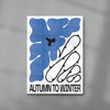 Autumn to Winter contemporary wall art print by Alexander Khabbazi - sold by DROOL