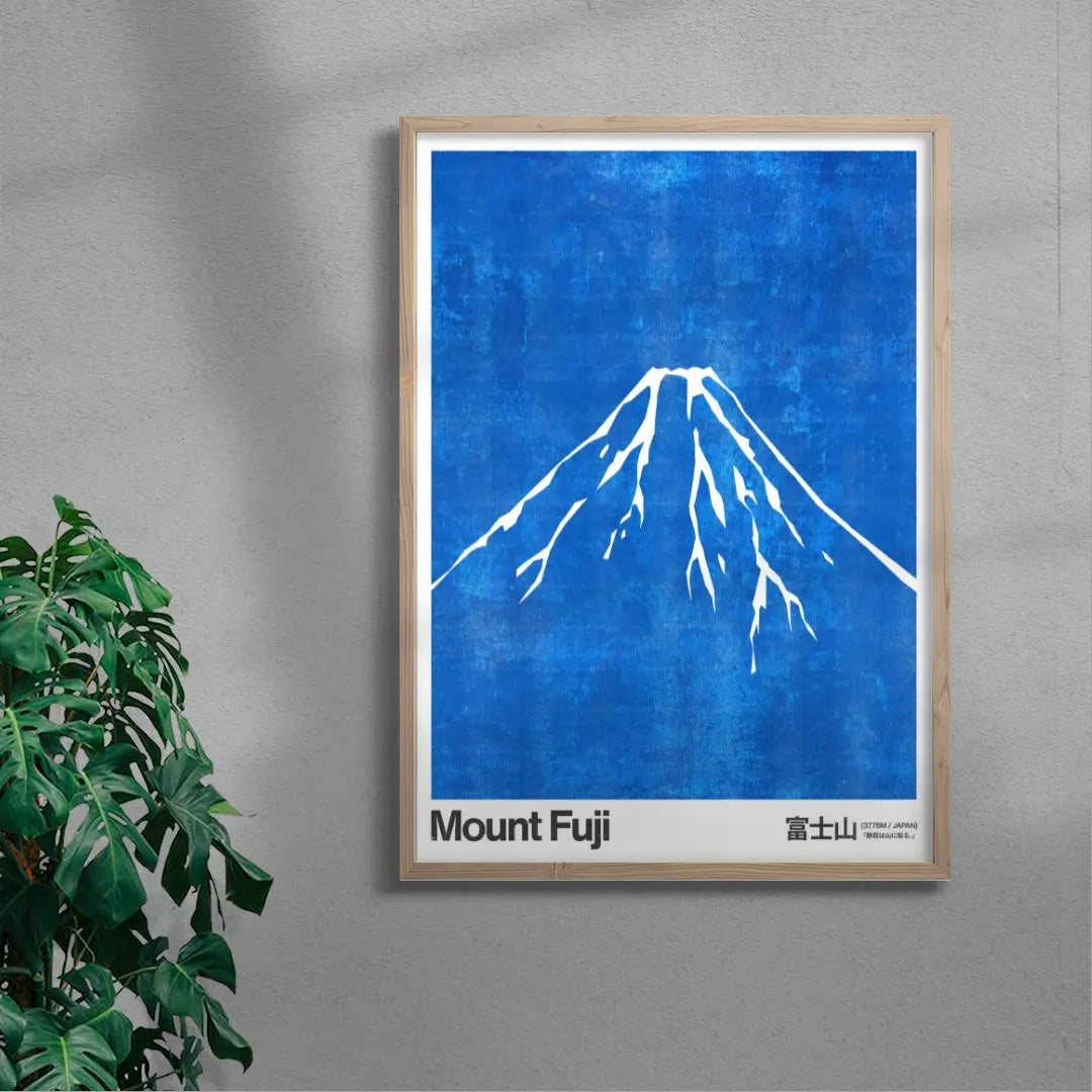 Fuji in Blue Silence