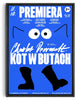 Cargar imagen en el visor de la galería, Pussin Boots contemporary wall art print by Mikhail Lychkovskiy - sold by DROOL