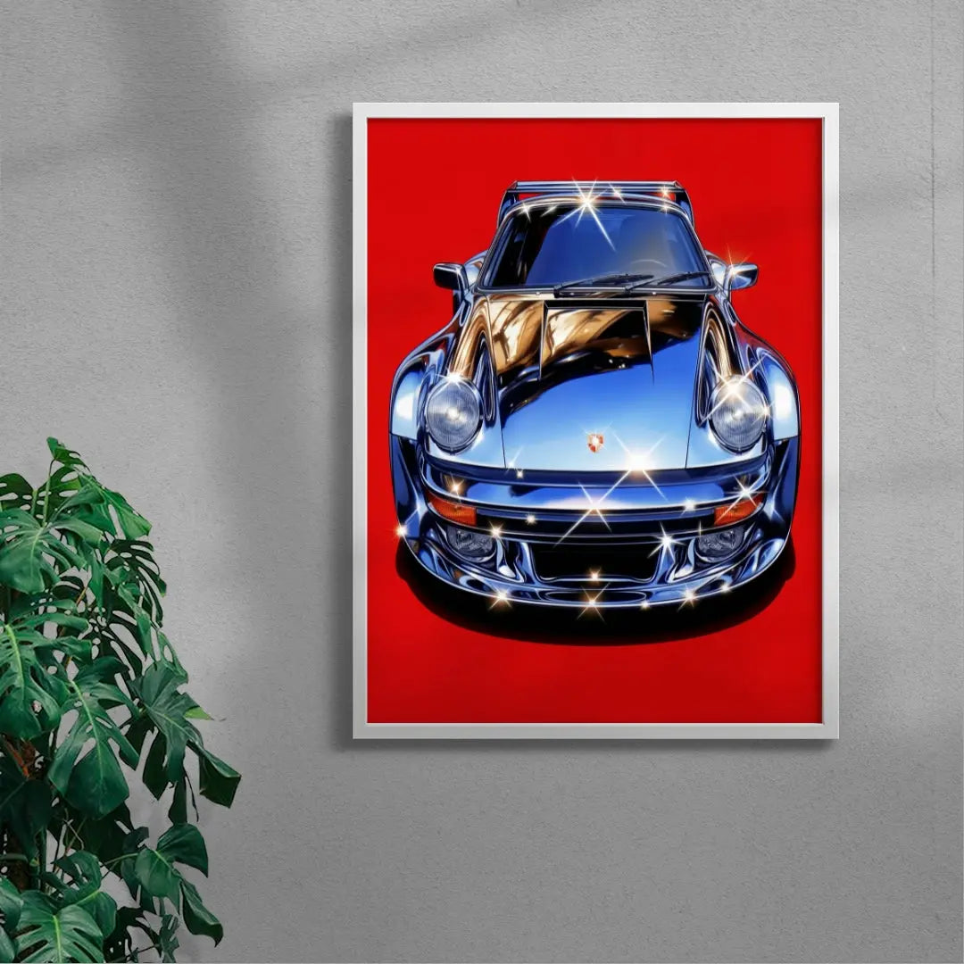 Chrome Porsche