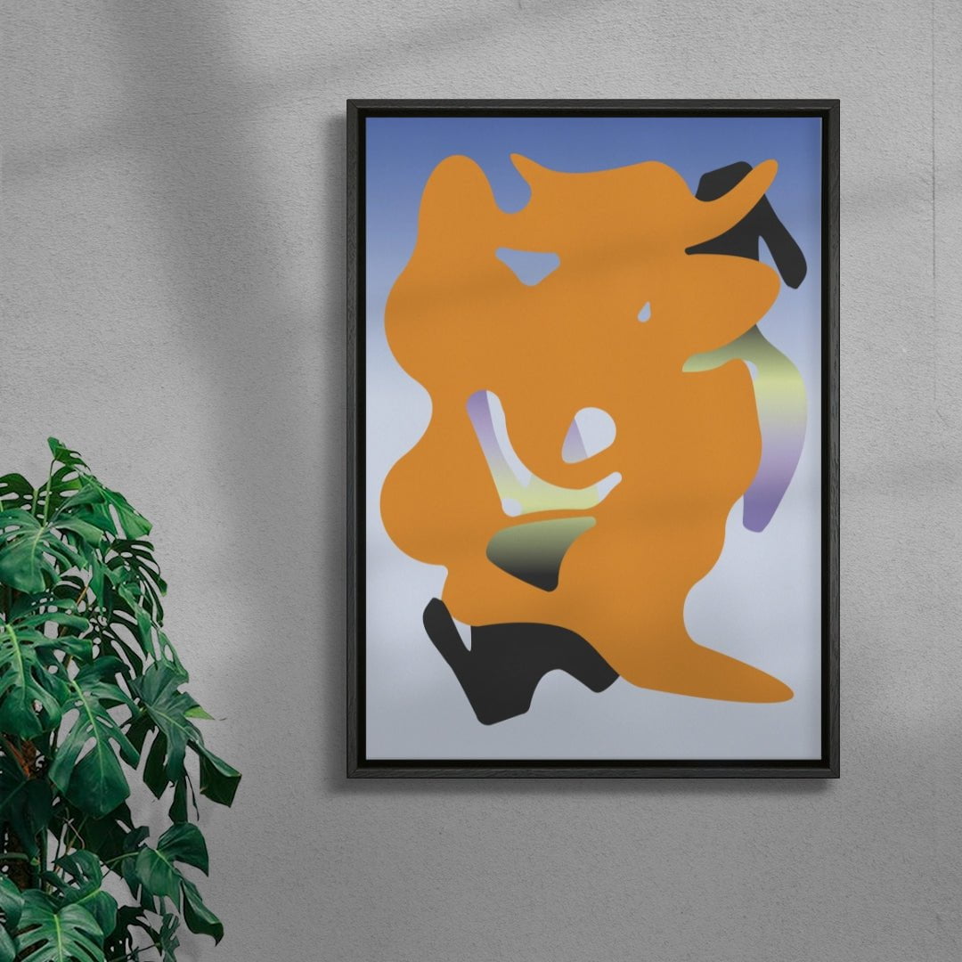 Some Kind of Up and Down Yes 02/02 contemporary wall art print by Gabrielle White - sold by DROOL
