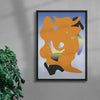Some Kind of Up and Down Yes 02/02 contemporary wall art print by Gabrielle White - sold by DROOL