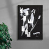 Hormigón contemporary wall art print by Naia Escribano - sold by DROOL
